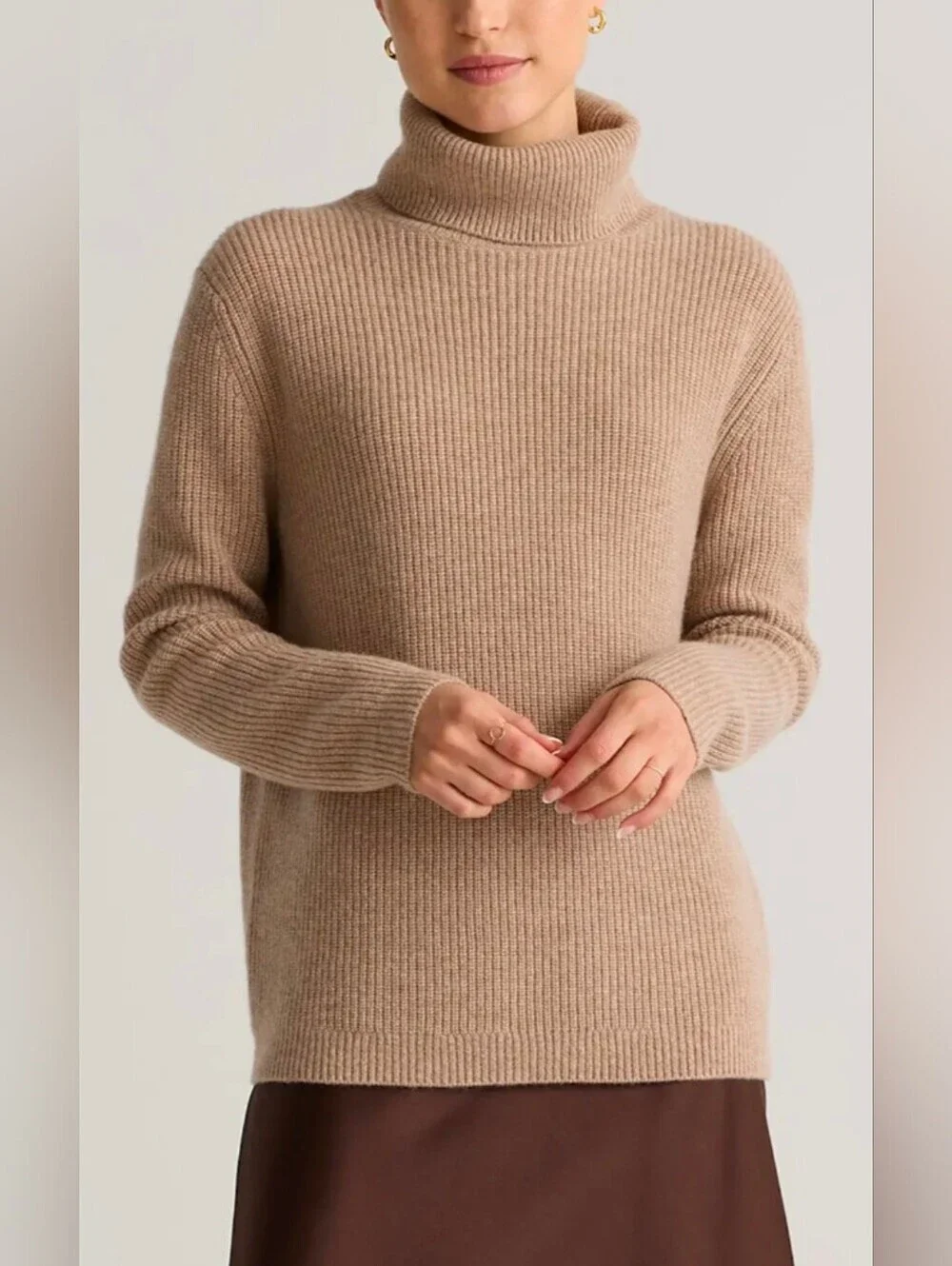 Quince Cashmere Turtleneck XS